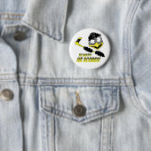 Pinguin-Hockey-Knopf Button (Beispiel)