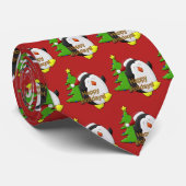 Pinguin Holiday Krawatte (Gerollt)