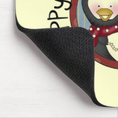 Pinguin Holiday T - Shirt und Geschenke Mousepad (Ecke)