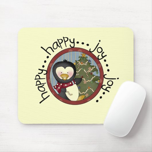 Pinguin Holiday T - Shirt und Geschenke Mousepad (Mit Mouse)