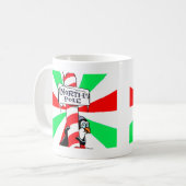 Pinguin Holiday Tasse (Vorderseite Links)