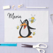 Pinguin-Hummel Seidenpapier (Handwerk)