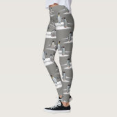 Pinguin Iceberg Party Leggings (grau) (Links)