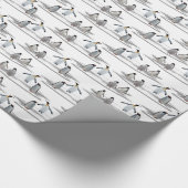 Pinguin Iceberg Party Wrapping Paper (Farbe auswäh Geschenkpapier (Ecke)