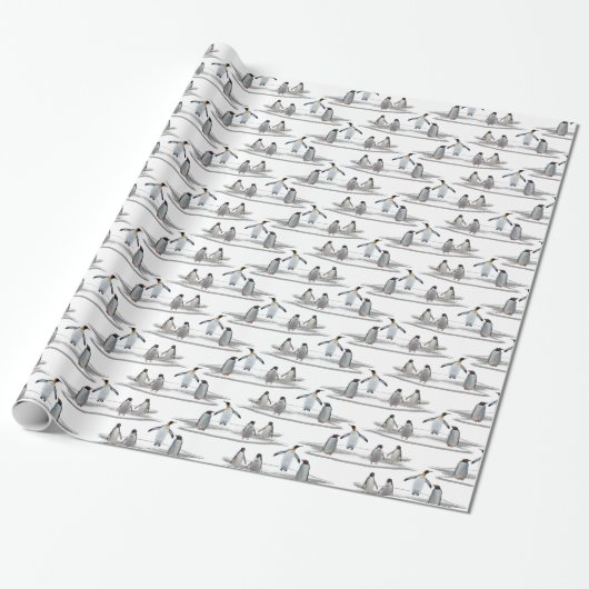 Pinguin Iceberg Party Wrapping Paper (Farbe auswäh Geschenkpapier (Ungerollt)