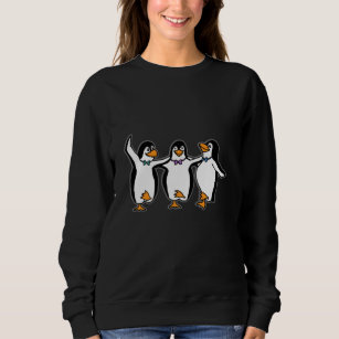 Pinguin-Illustration Sweatshirt
