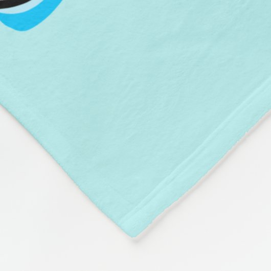 Pinguin im Kajak Fleecedecke (Ecke)