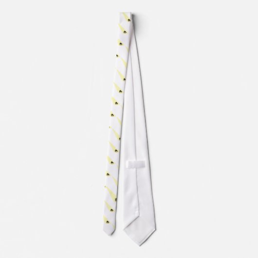 Pinguin im Scheinwerfer Krawatte (Rückseite)