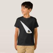 Pinguin im Scheinwerfer T-Shirt (Vorne ganz)