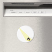 Pinguin im Spotlight Magnet (In Situ (Geschirrspüler))