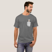 Pinguin in der Tasche T-Shirt (Vorne ganz)