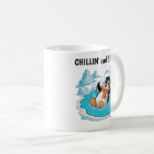 Pinguin in Ice Kaffeetasse (VorderseiteRechts)