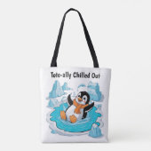 Pinguin in Ice Tasche (Rückseite)
