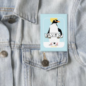 Pinguin in japanischer Sprache Button (Insitu)