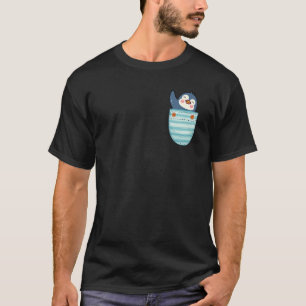 Pinguin in Pocket Animal Pocket Pinguin Hi Pinguin T-Shirt