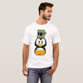 Pinguin in St. Pattys T-Shirt (Vorne ganz)
