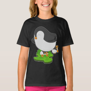 Pinguin Inline Skaten Roller Skate T-Shirt