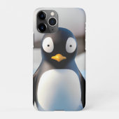 Pinguin iPhone Hülle (Rückseite)