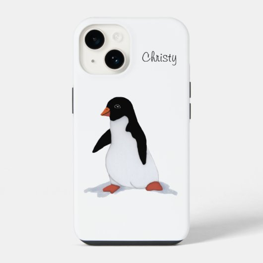 Pinguin iPhone Hülle (Rückseite)