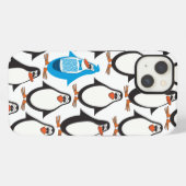 Pinguin iPhone Hülle (Rückseite (Horizontal))