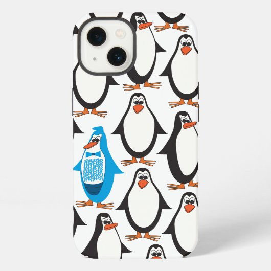Pinguin iPhone Hülle (Rückseite)