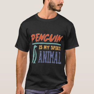 Pinguin ist mein Geist Tier Niedlicher Pinguin 08 T-Shirt