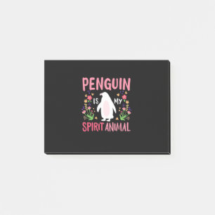 Pinguin ist mein Geiststier Post-it Klebezettel