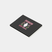 Pinguin ist mein Geiststier Post-it Klebezettel (angewinkelt)