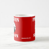 Pinguin-Jahreszeit Kaffeetasse (Mittel)