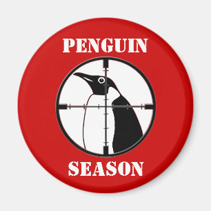 Pinguin-Jahreszeit Magnet