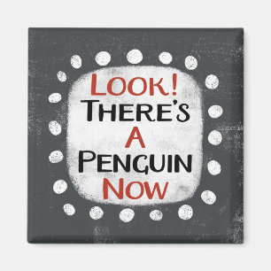 Pinguin Jetzt Kühlschrankmagnet