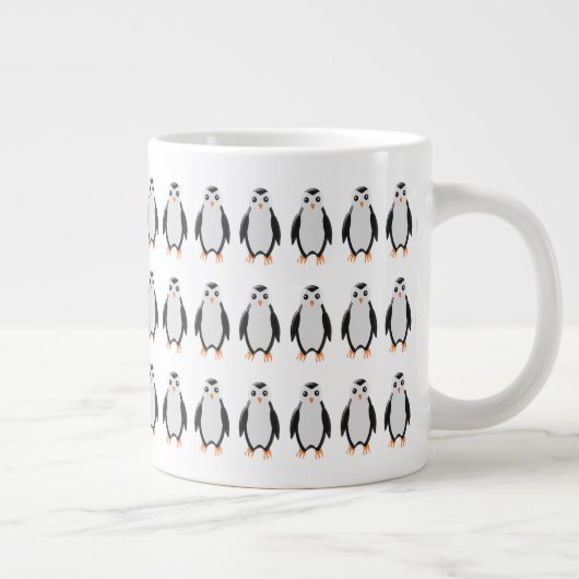 Pinguin Jumbo-Tasse (Rechts)