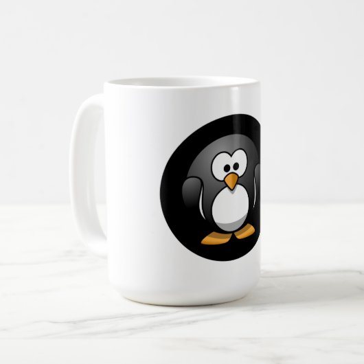 Pinguin Kaffeetasse (Vorderseite Links)