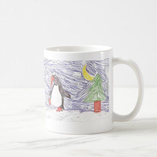 Pinguin Kaffeetasse (Rechts)