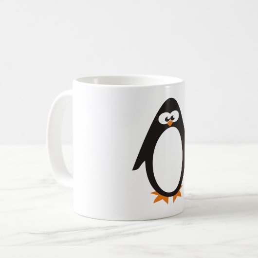 Pinguin Kaffeetasse (Vorderseite Links)