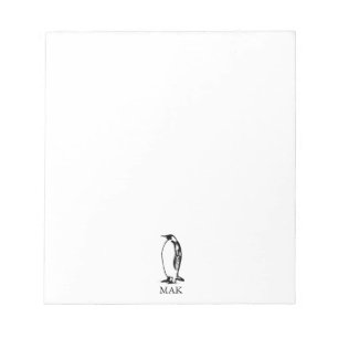 Pinguin Kaiser Vogel Polar Notizblock