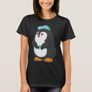 Pinguin-Kamera T-Shirt
