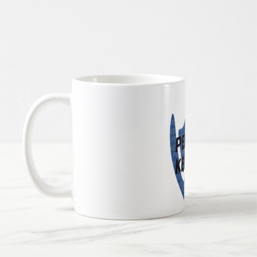 Pinguin Keeper Foot Print Kaffeetasse (Links)