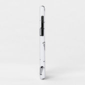 Pinguin-Kick-Muster des Imperiums Case-Mate iPhone Hülle (Hinten/Links)