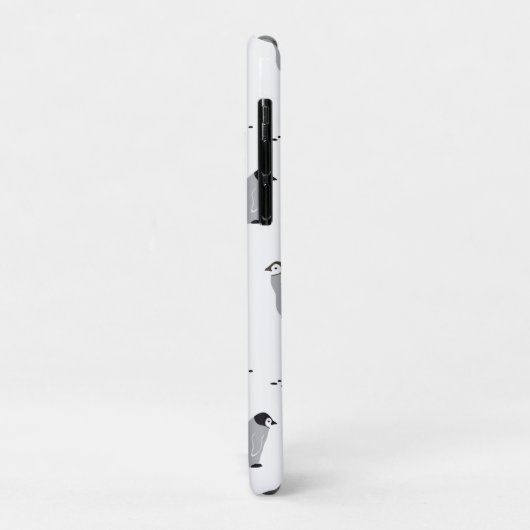 Pinguin-Kick-Muster des Imperiums Case-Mate iPhone Hülle (Hinten/Links)