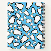 Pinguin Kid Notizblock (Rückseite)