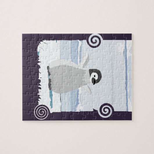 Pinguin-Kind Puzzle (Horizontal)
