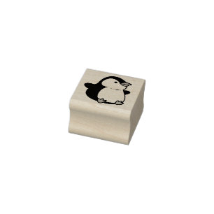 Pinguin-Kinder-Adorable Gummistempel