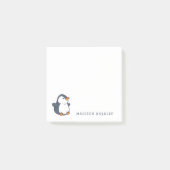 Pinguin-Kinder-Adorable Post-it Klebezettel (Vorderseite)