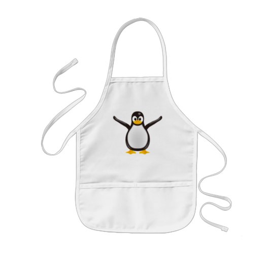 Pinguin Kinderschürze (Vorne)