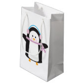 Pinguin Kleine Geschenktüte (Rückseite Schrägansicht)
