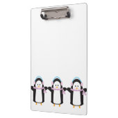 Pinguin Klemmbrett (Links)