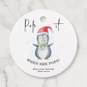Pinguin - Knallt, wenn sie knallt Geschenkanhänger