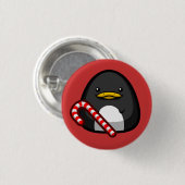 Pinguin-Knopf Button (Vorne & Hinten)