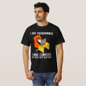 Pinguin-Kodierung cool T-Shirt (Vorne ganz)